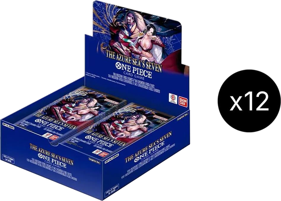 The Azure Sea's Seven Booster Box Case