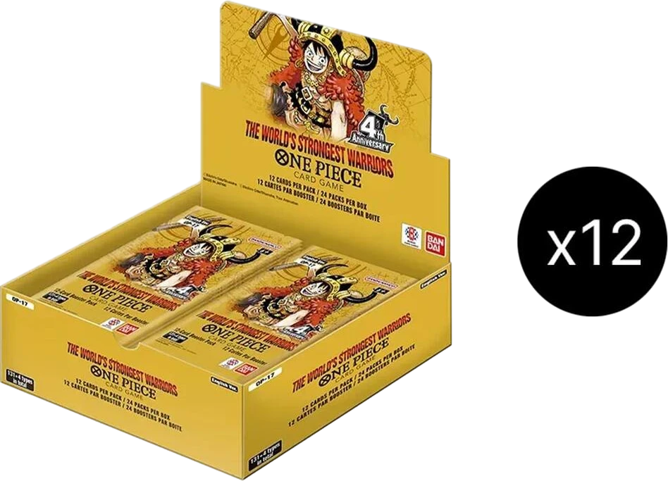 The World's Strongest Warriors Booster Box Case