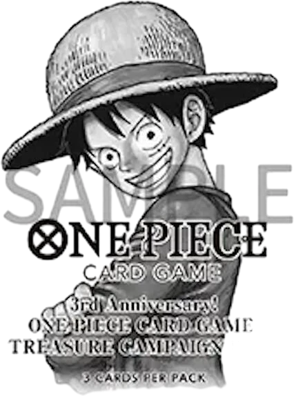 3rd Anniversary One Piece Card Game Treasure Campaign Pack