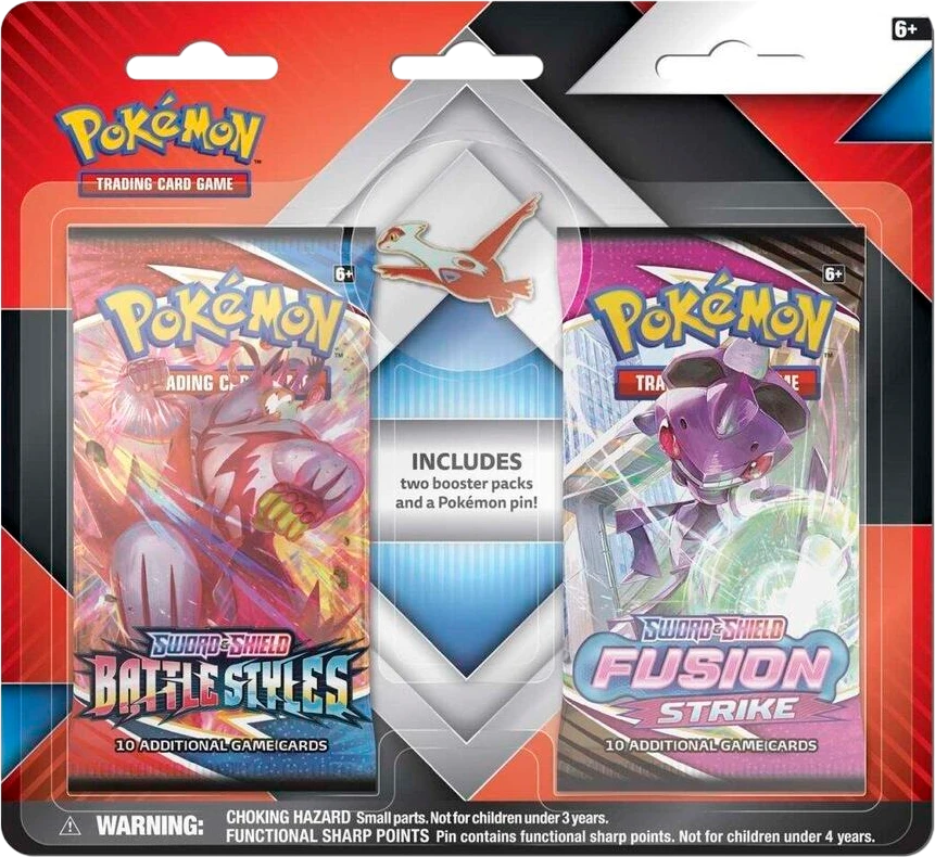 2 Booster Packs & Latias Collector's Pin
