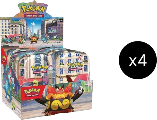 Lumiose City Mini Tin Display Case