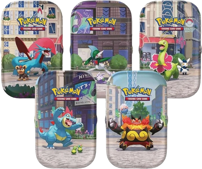Lumiose City Mini Tin (Set of 5)