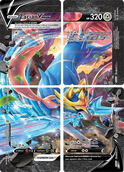 Zacian V-UNION [Set of 4]