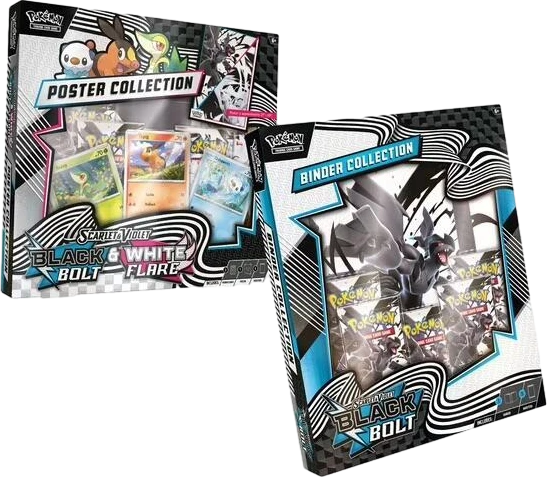 Black Bolt Binder & Unova Poster Collection (Sam's Club)